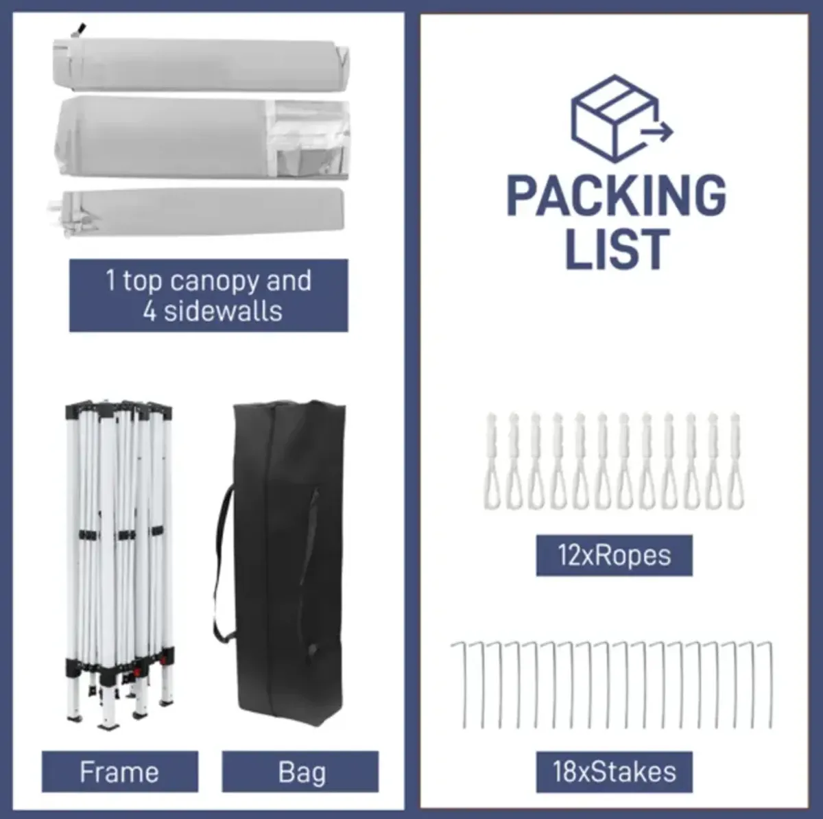 Portable Folding Tent with Two Windows, Weather-Resistant Shelter for Outdoor Activities