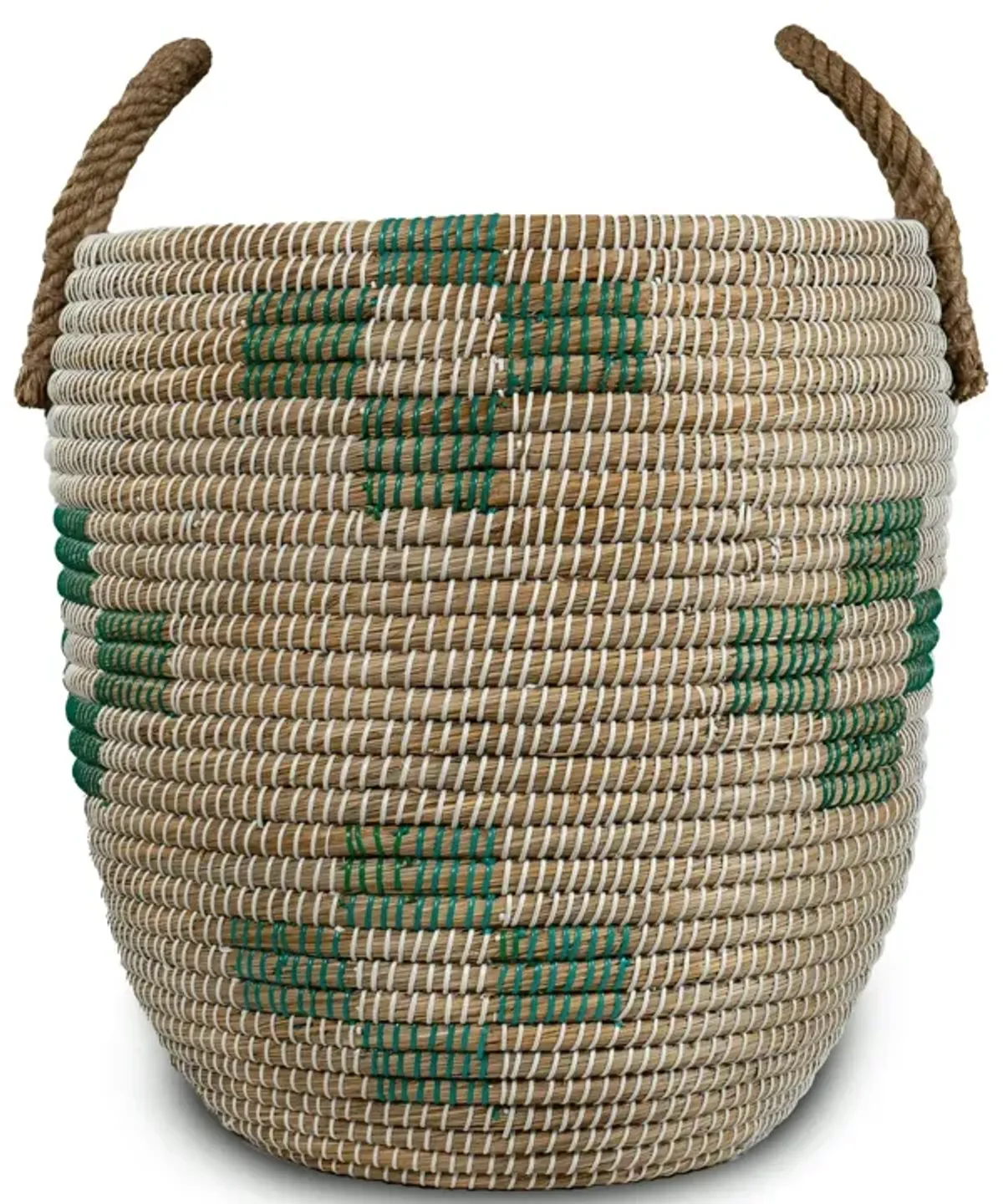 Kans Grass Round Bottom Storage Basket