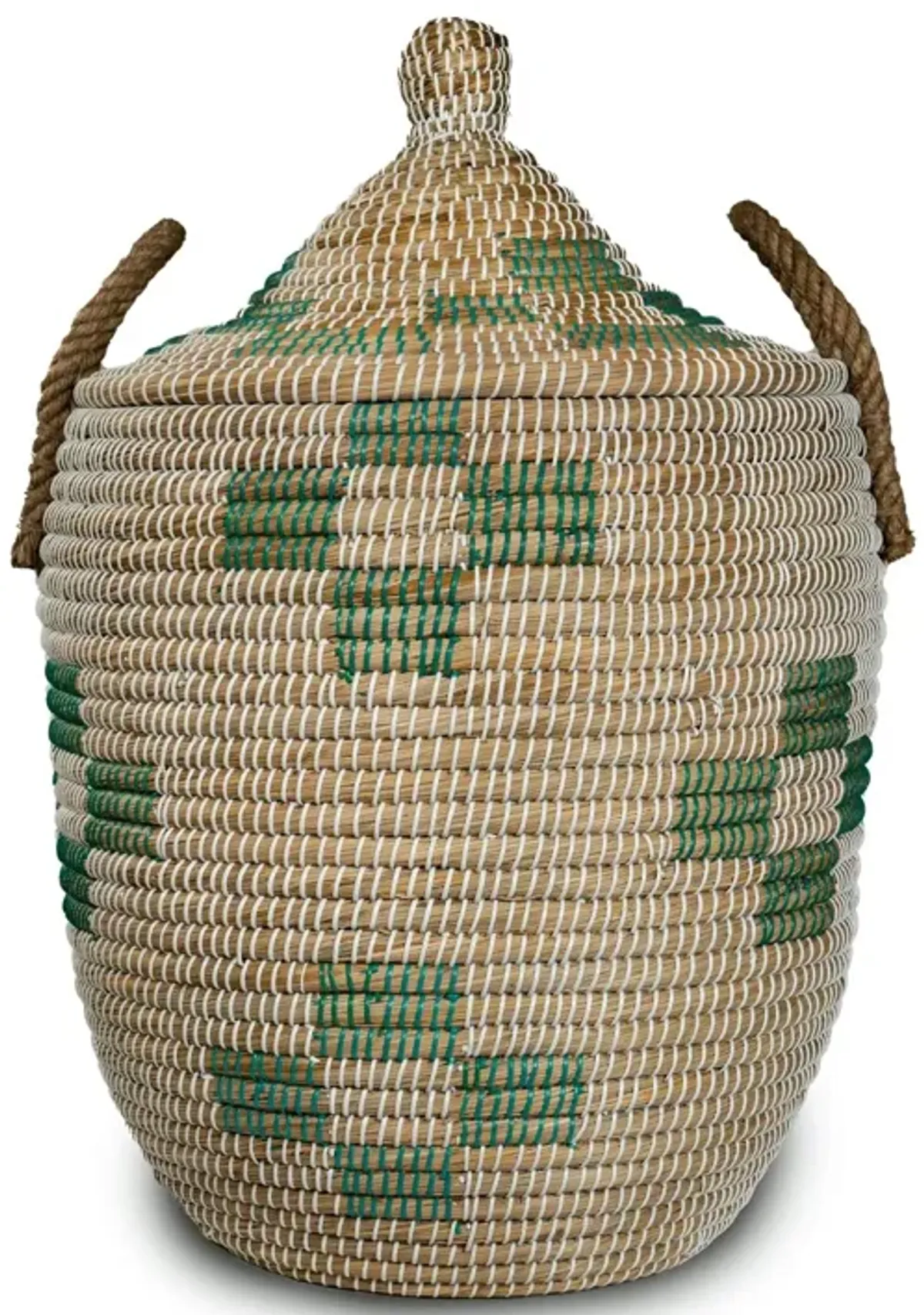 Kans Grass Round Bottom Storage Basket