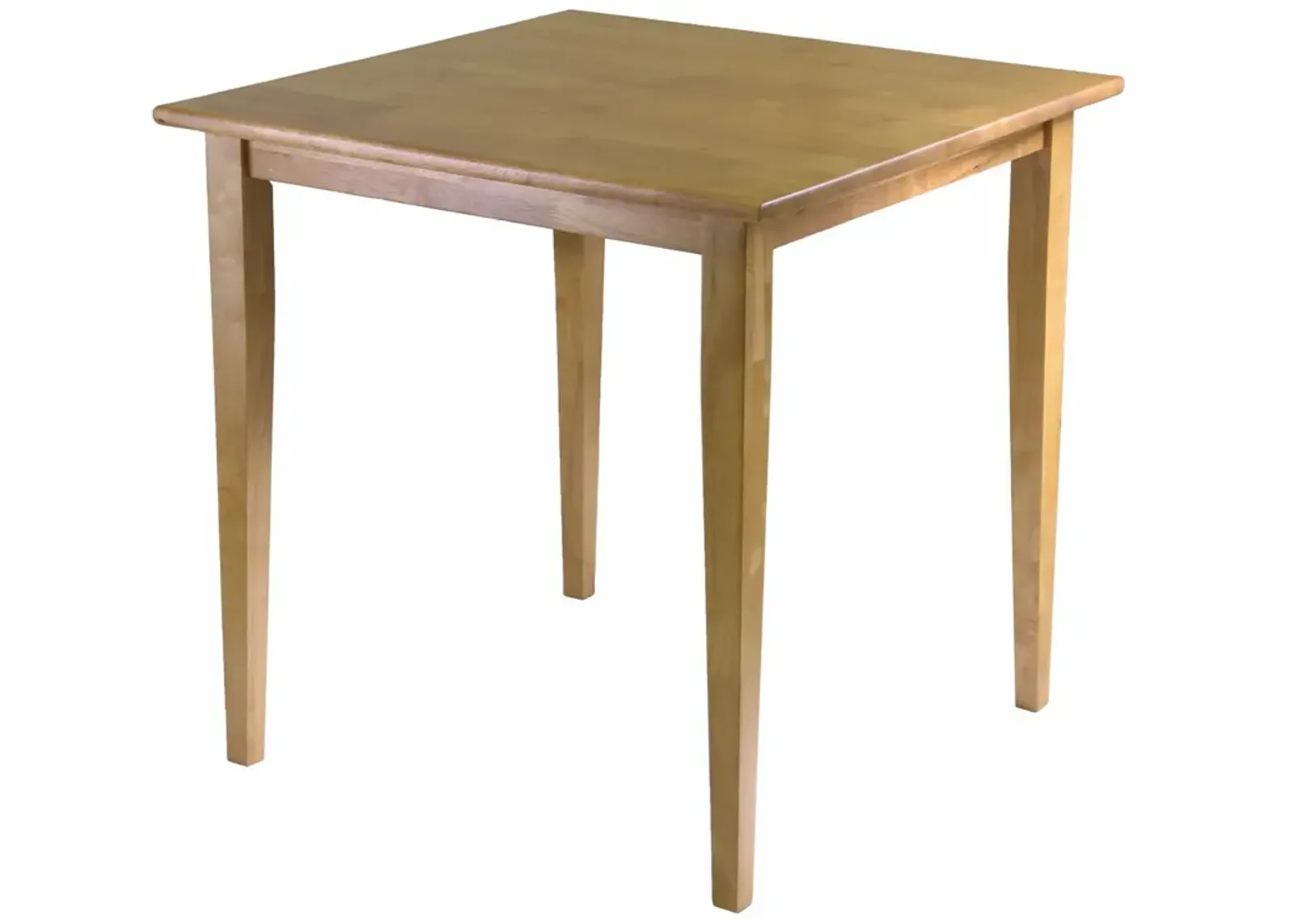 Hivvago Solid Wood Shaker Style Square Dining Table in Light Oak Finish