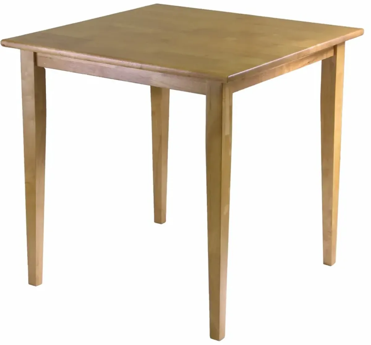 Hivvago Solid Wood Shaker Style Square Dining Table in Light Oak Finish