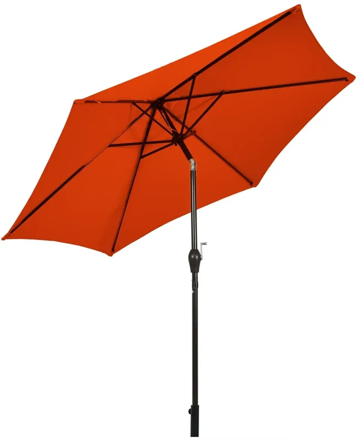 10 Feet Outdoor Patio Umbrella with Tilt Adjustment and Crank