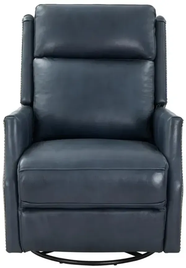 Barcalounger 8PH-4003 Cavill Swivel Glider Recliner, Navy Blue