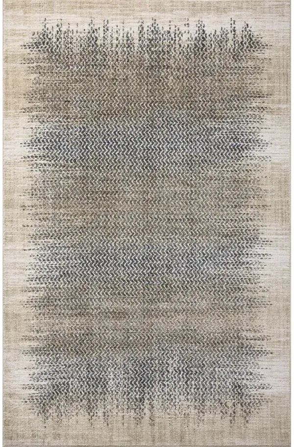 Wyatt WYA-06 Stone / Beige 3''9" x 5''7" Rug by