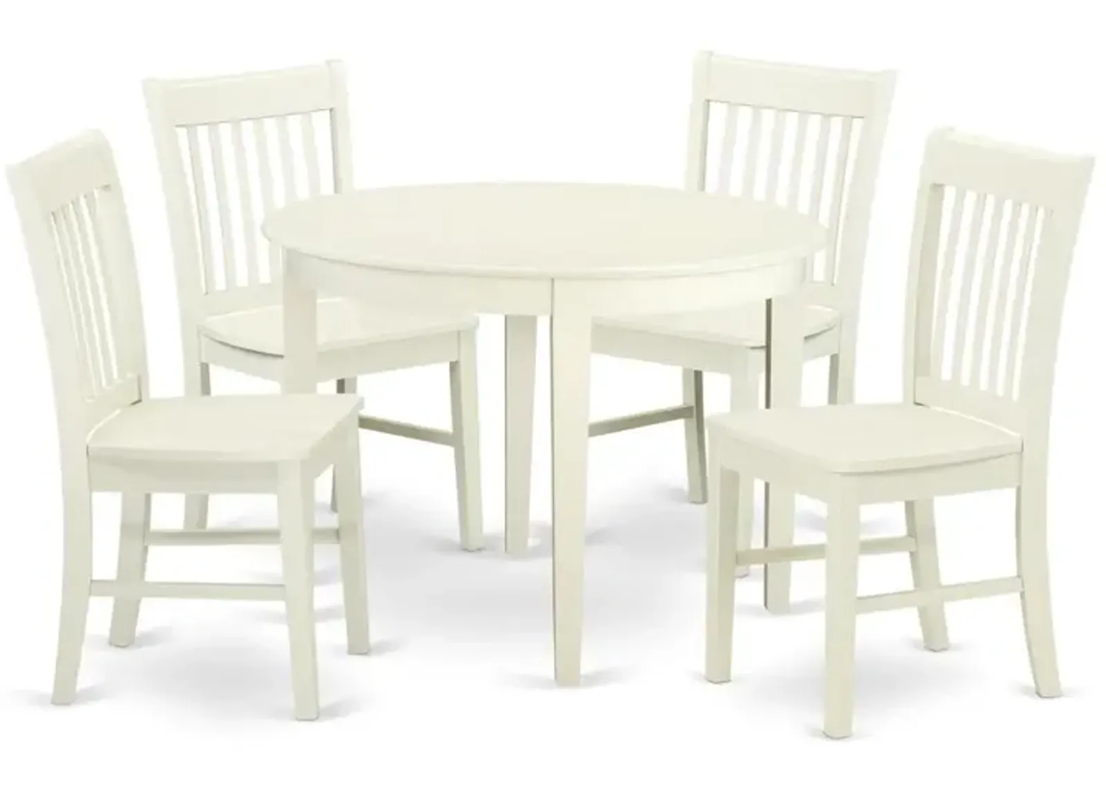 Dining Room Set Linen White