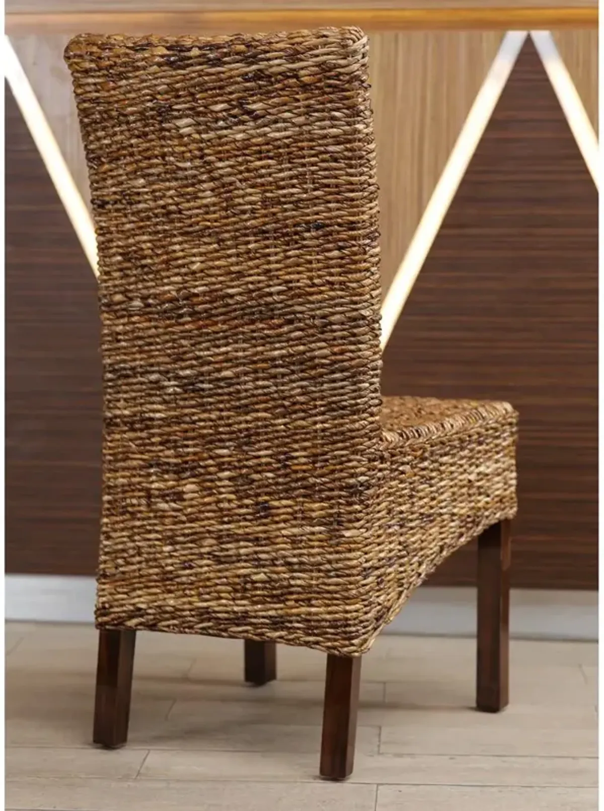 Gaby Woven Banana Dining Chair