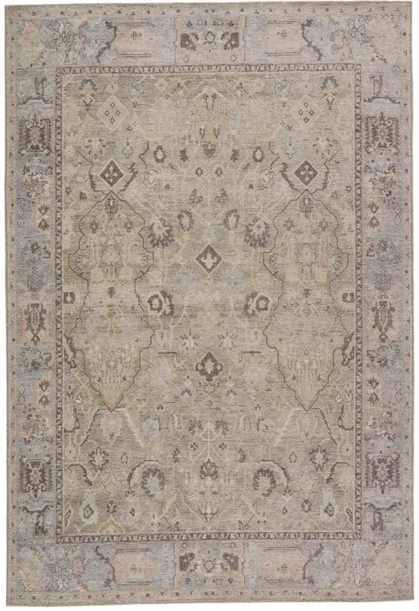 Kindred Avin Green 2'6" x 7'6" Runner Rug