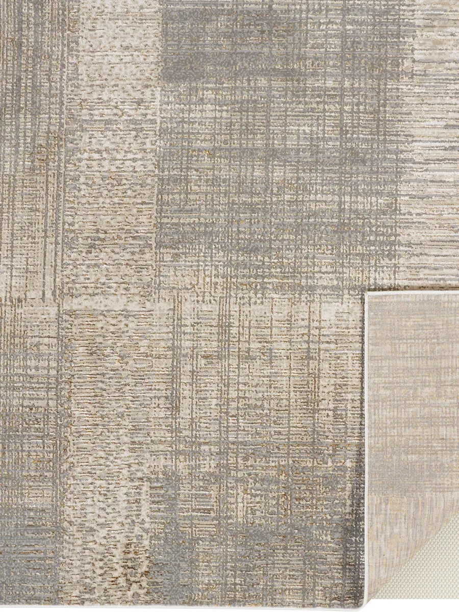 Aura 3736F Gray/Ivory 2'10" x 7'10" Rug