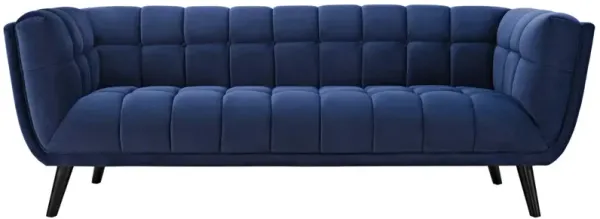 Bestow Performance Velvet Sofa - Luxurious, Stain-Resistant, and Comfortable. Upgrade Your Home Decor with this Eye-Catching and Elegant Sofa.