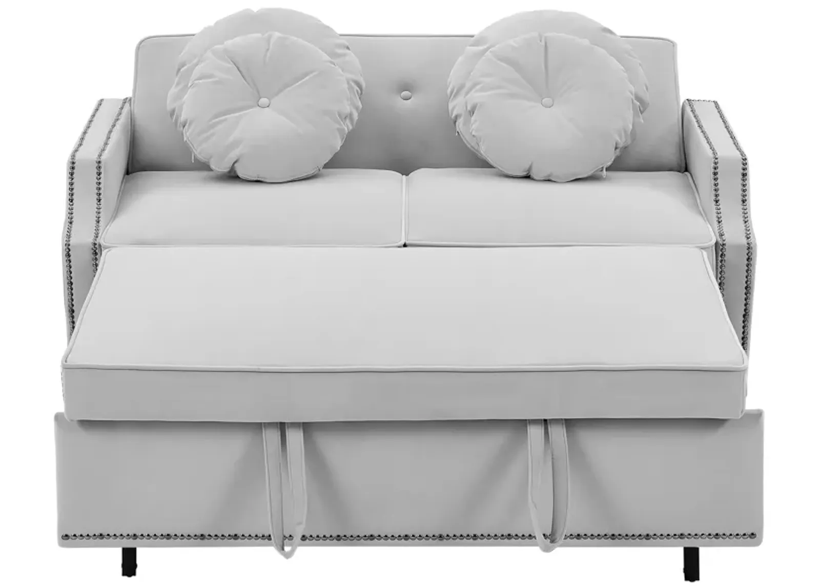 Merax Adjustable Sofa Bed with  Two USB Ports