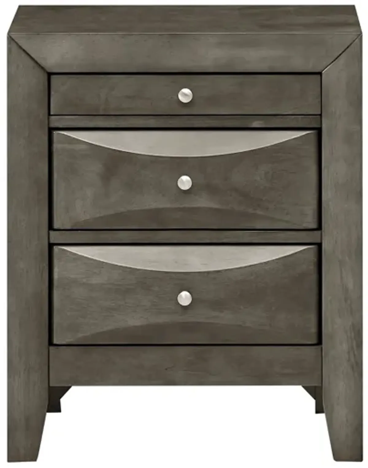 Marilla 3-Drawer Nightstand (28 in. H x 17 in. W x 23 in. D)