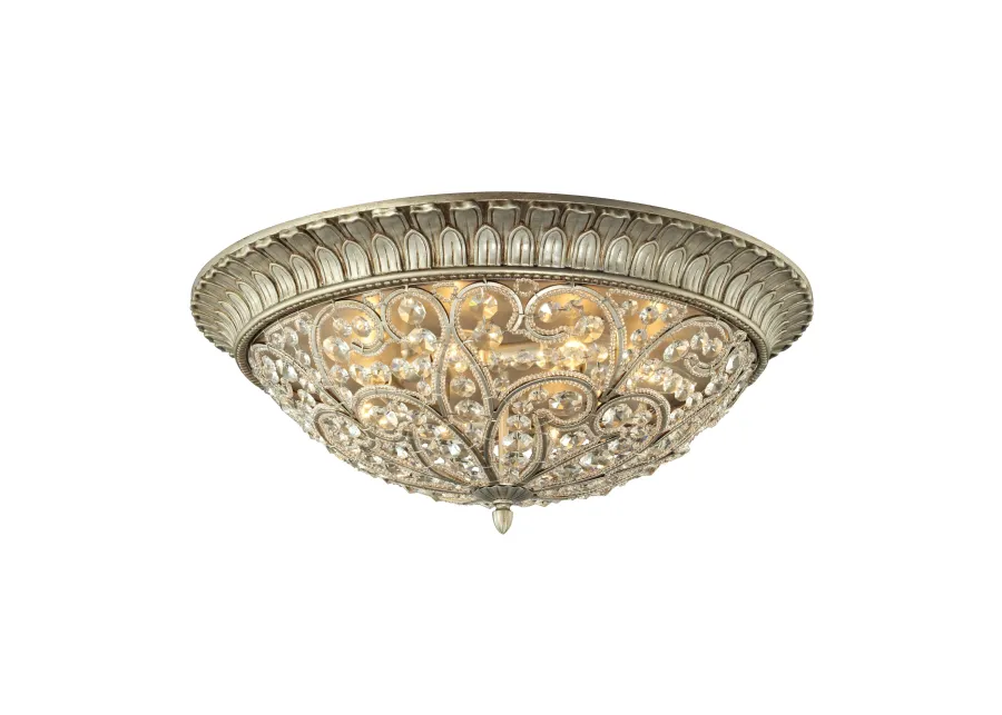 Andalusia 24" Wide 8-Light Flush Mount