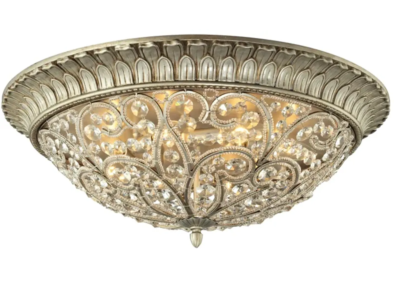 Andalusia 24" Wide 8-Light Flush Mount