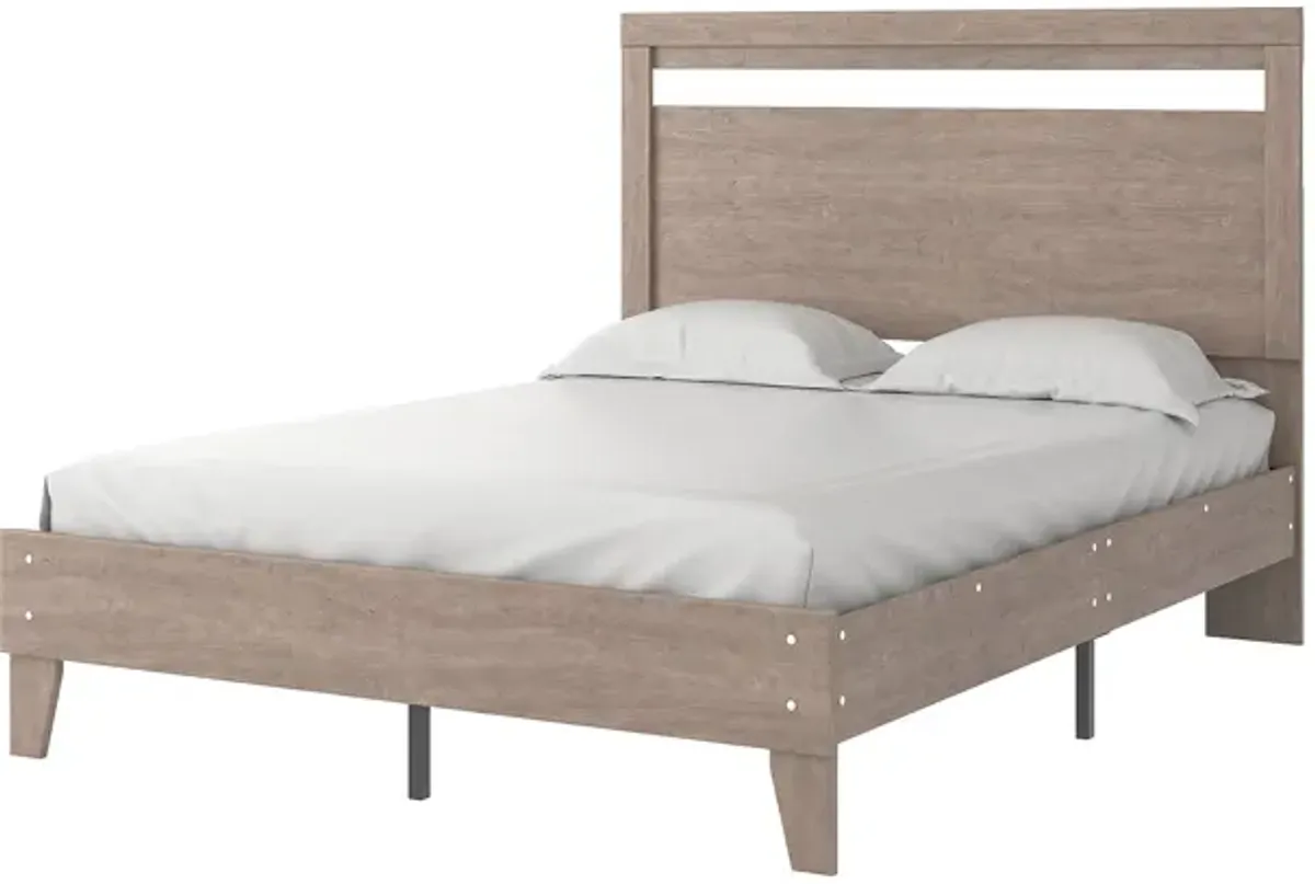 Flannia Qn Panel Platform Bed