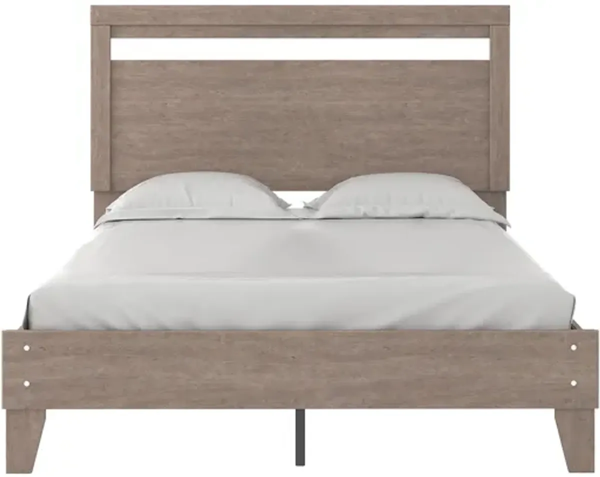 Flannia Qn Panel Platform Bed