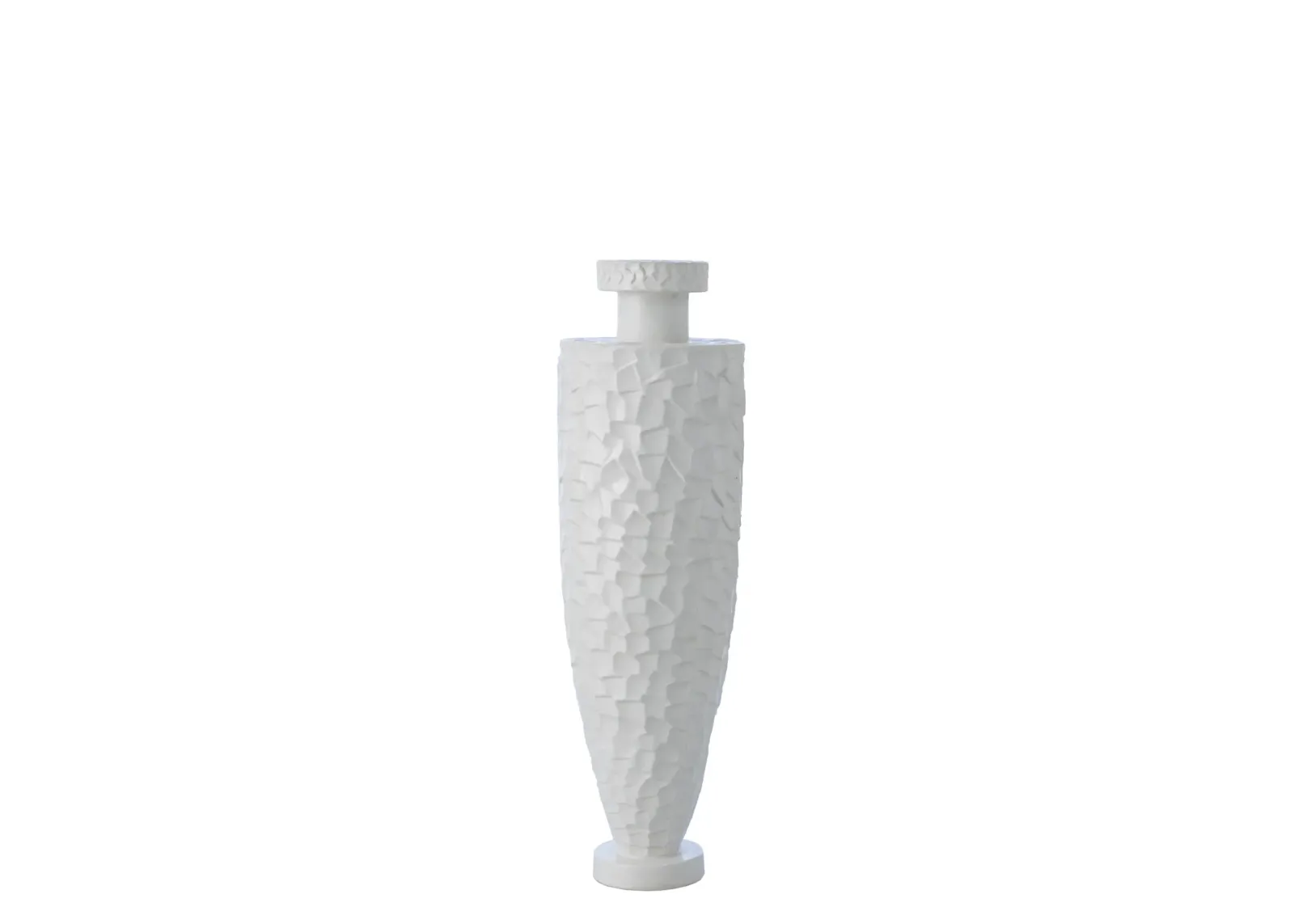 Monumental Chiseled Small Vase