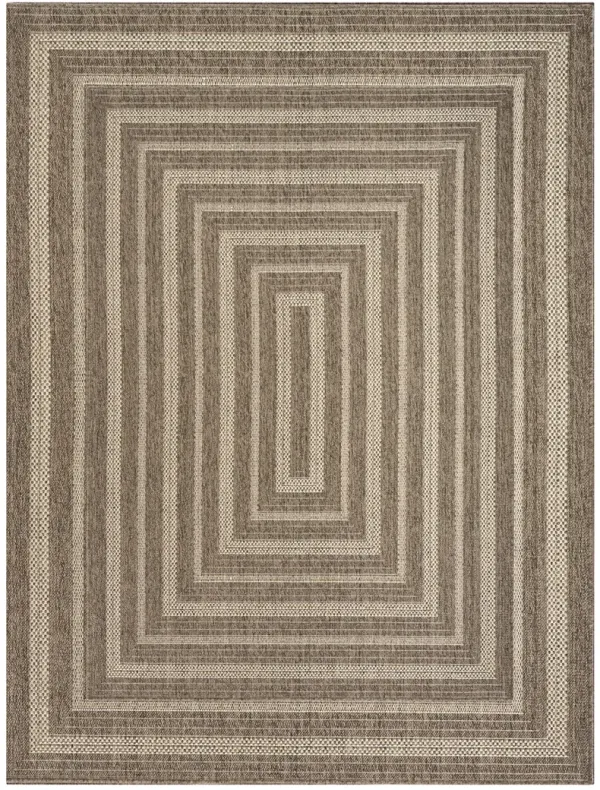 Tulum TLM04 Brown 8' x 10' Rug