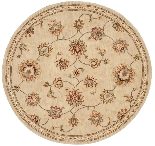 Nourison 2000 2360 Beige 4' x Round Rug