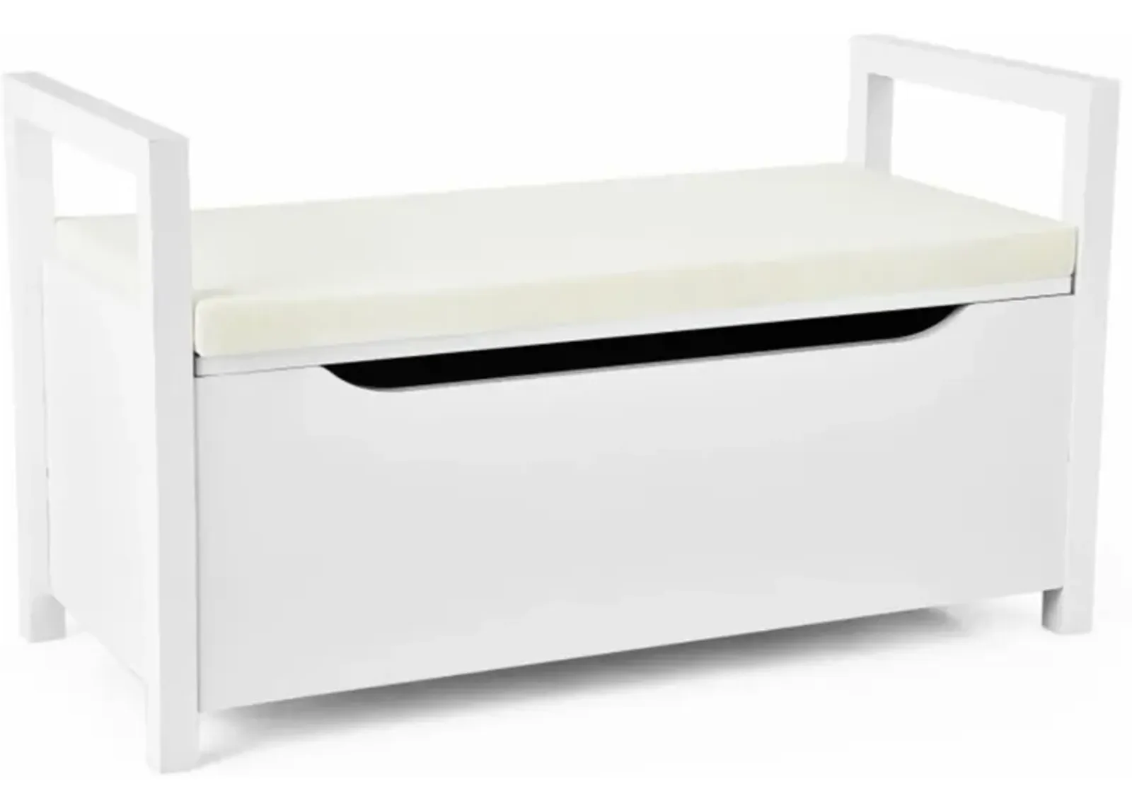 Hivvago Shoe Storage Bench with Cushion Seat