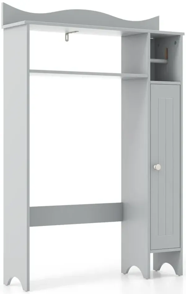 Over the Toilet Storage Cabinet with Toilet Paper Holder