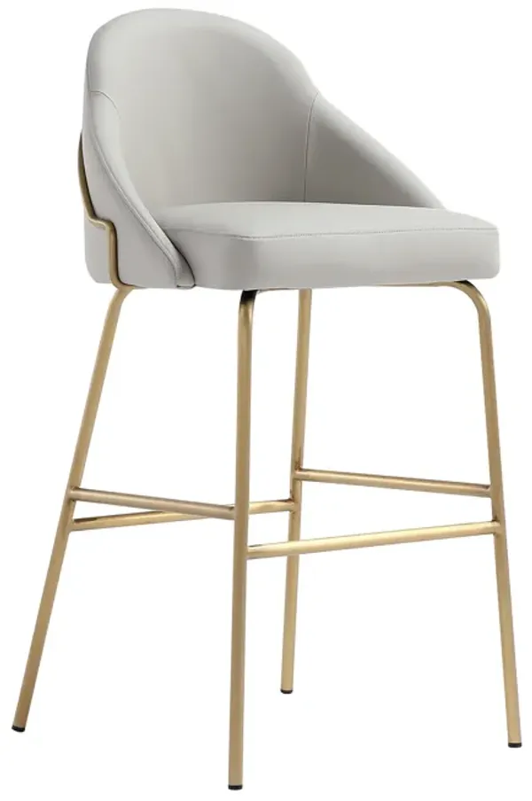 Gracie Barstools in Gray and Gold (Set of 2)