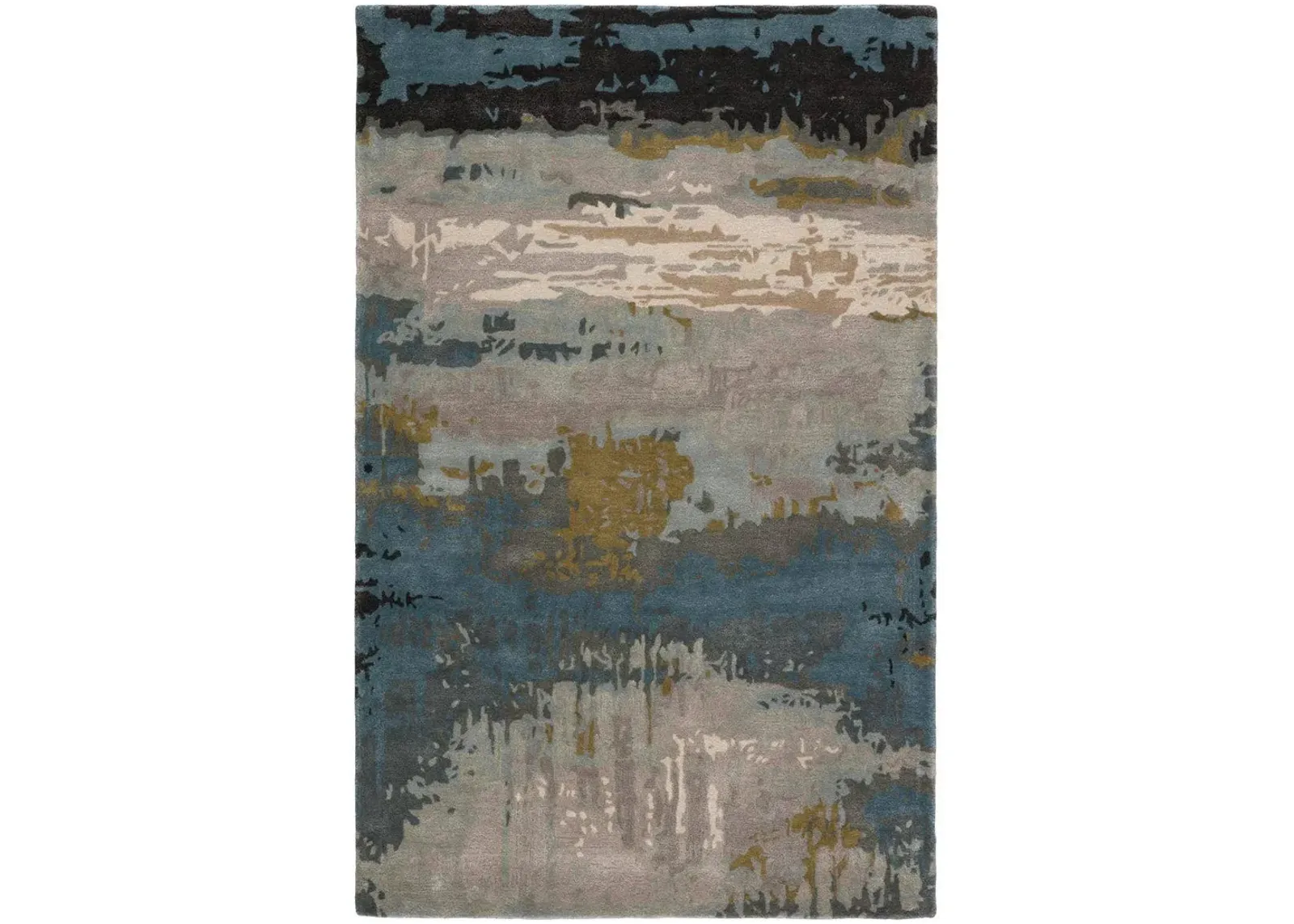 Genesis Benna Black 2' x 3' Rug