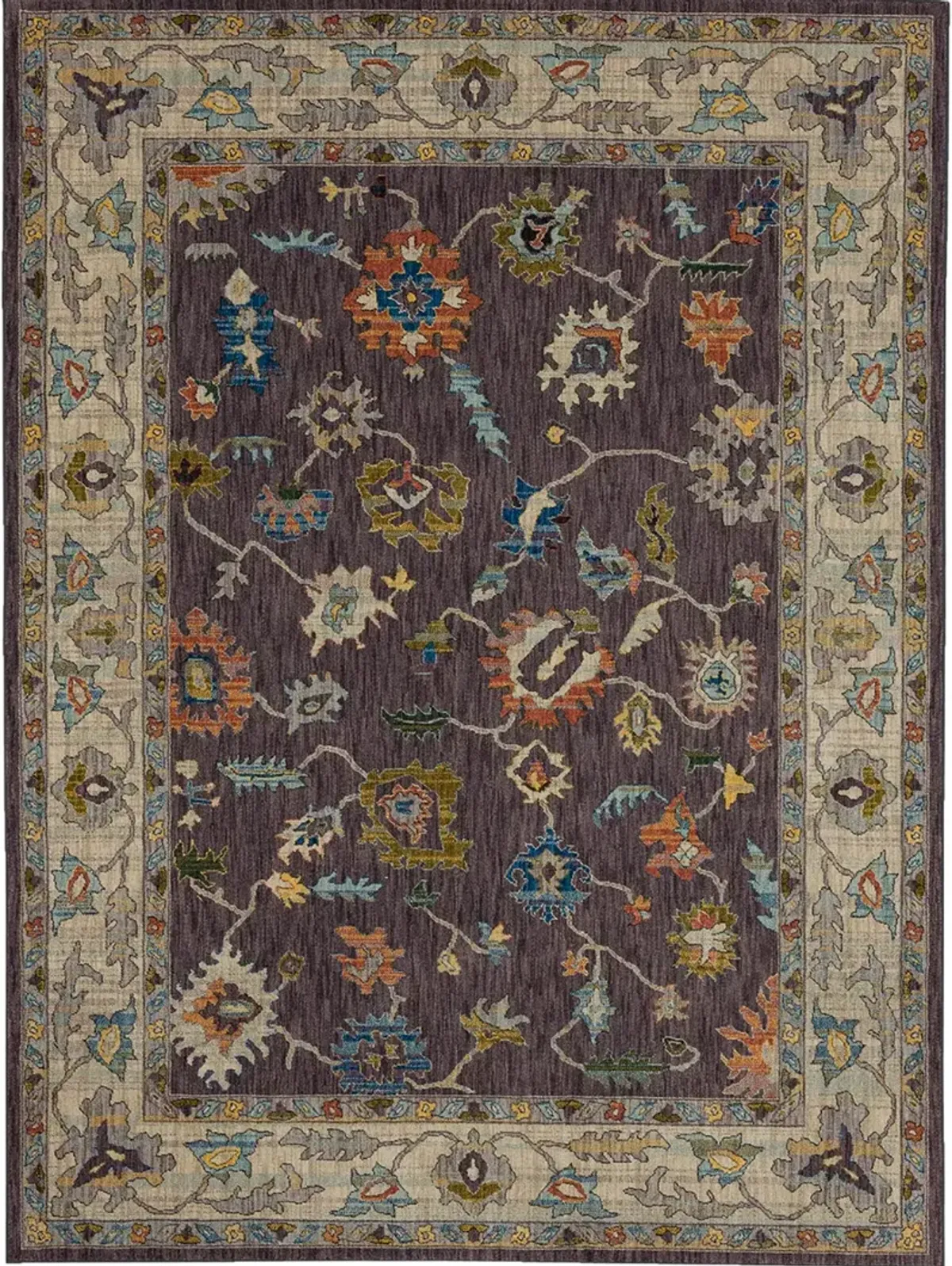 Pandora Fury Eggplant 9' 6" X 12' 11" Rug