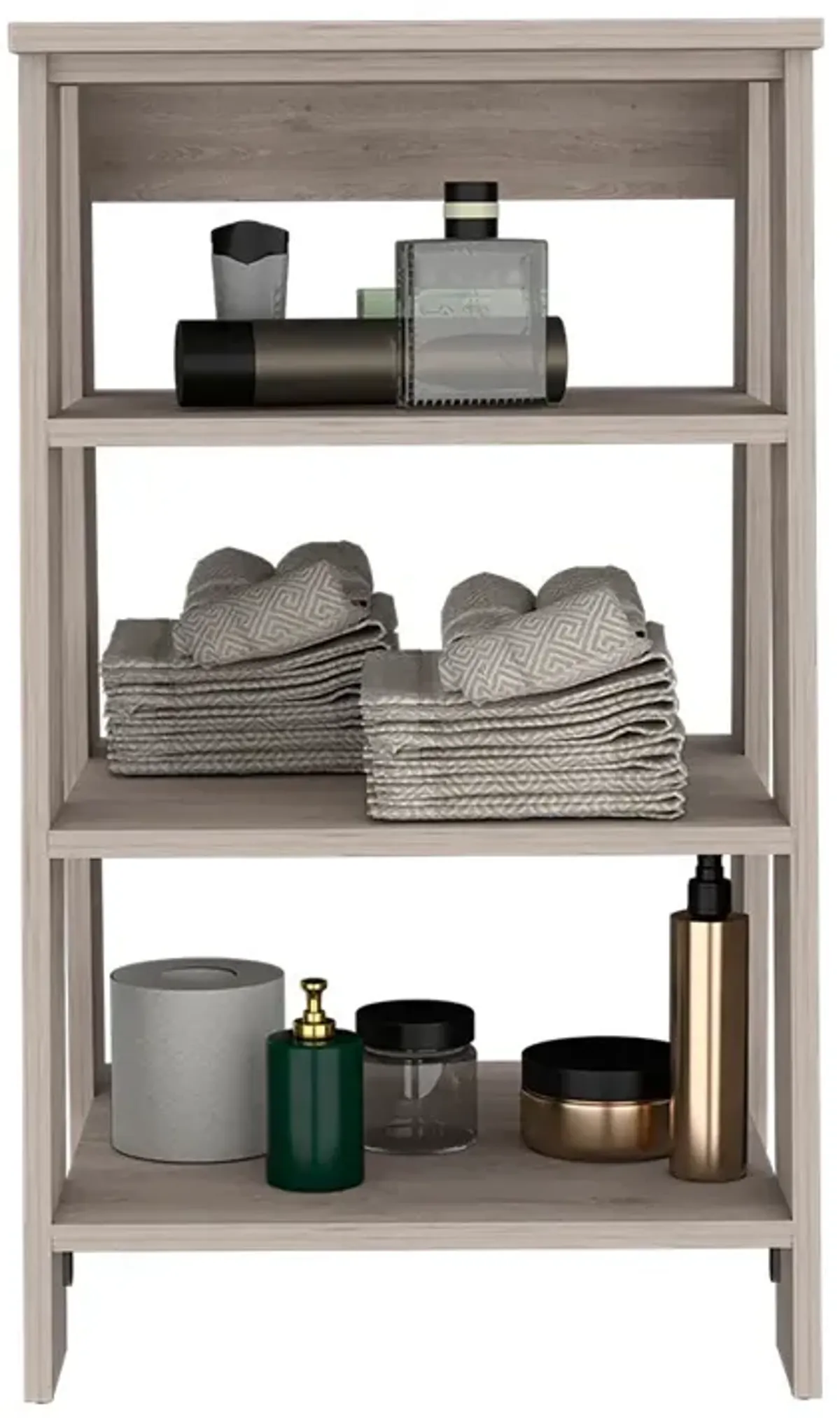 Linen Cabinet Jenne, Bathroom, Light Gray