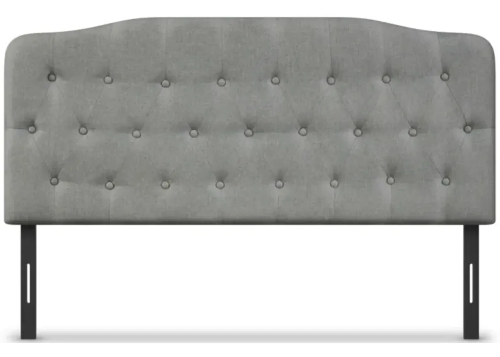 Queen Upholstered Headboard with Adjustable Heights