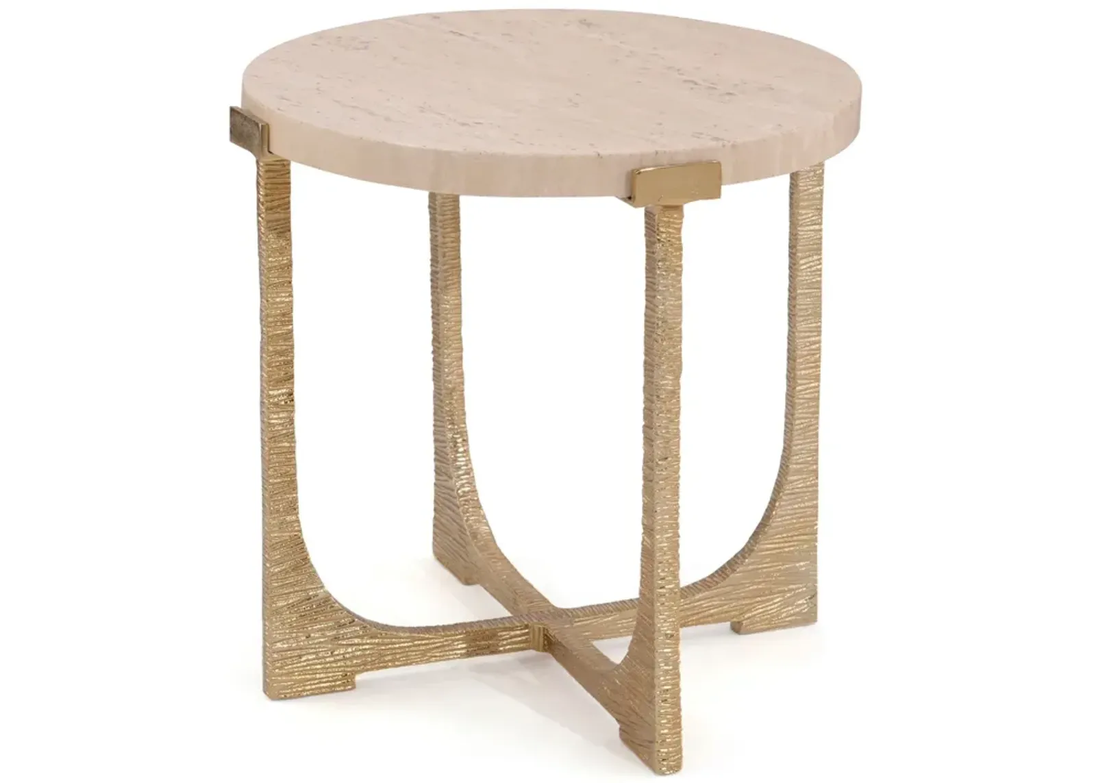 Cross Arc End Table