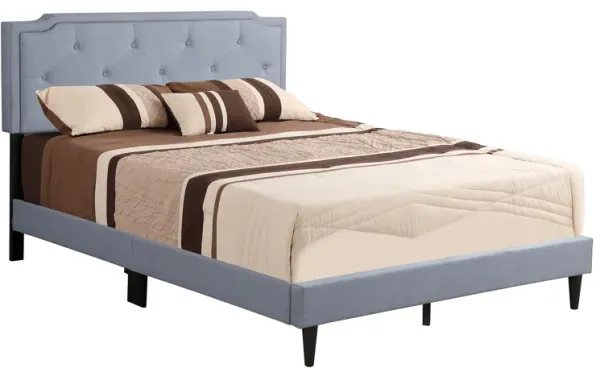 Deb Jewel Tufted Full Panel Bed