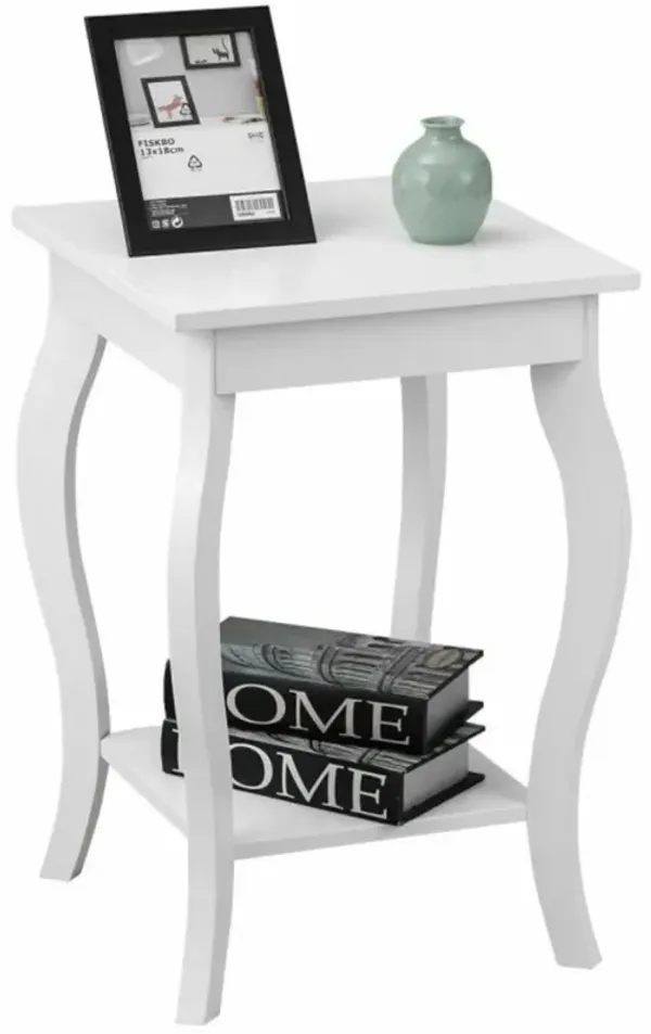 Accent Sofa End Side Table