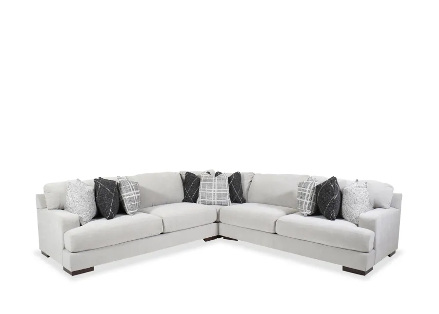 Artsie Three-Piece Sectional