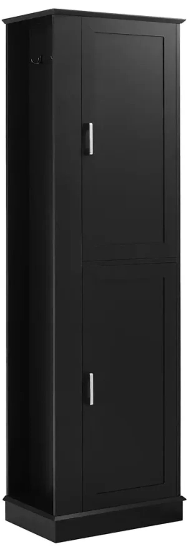 Merax Freestanding Bathroom Storage Cabinet with Hook