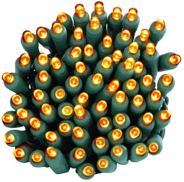 Sunnydaze 5mm Wide Angle LED Lights - 70Ct - 22'