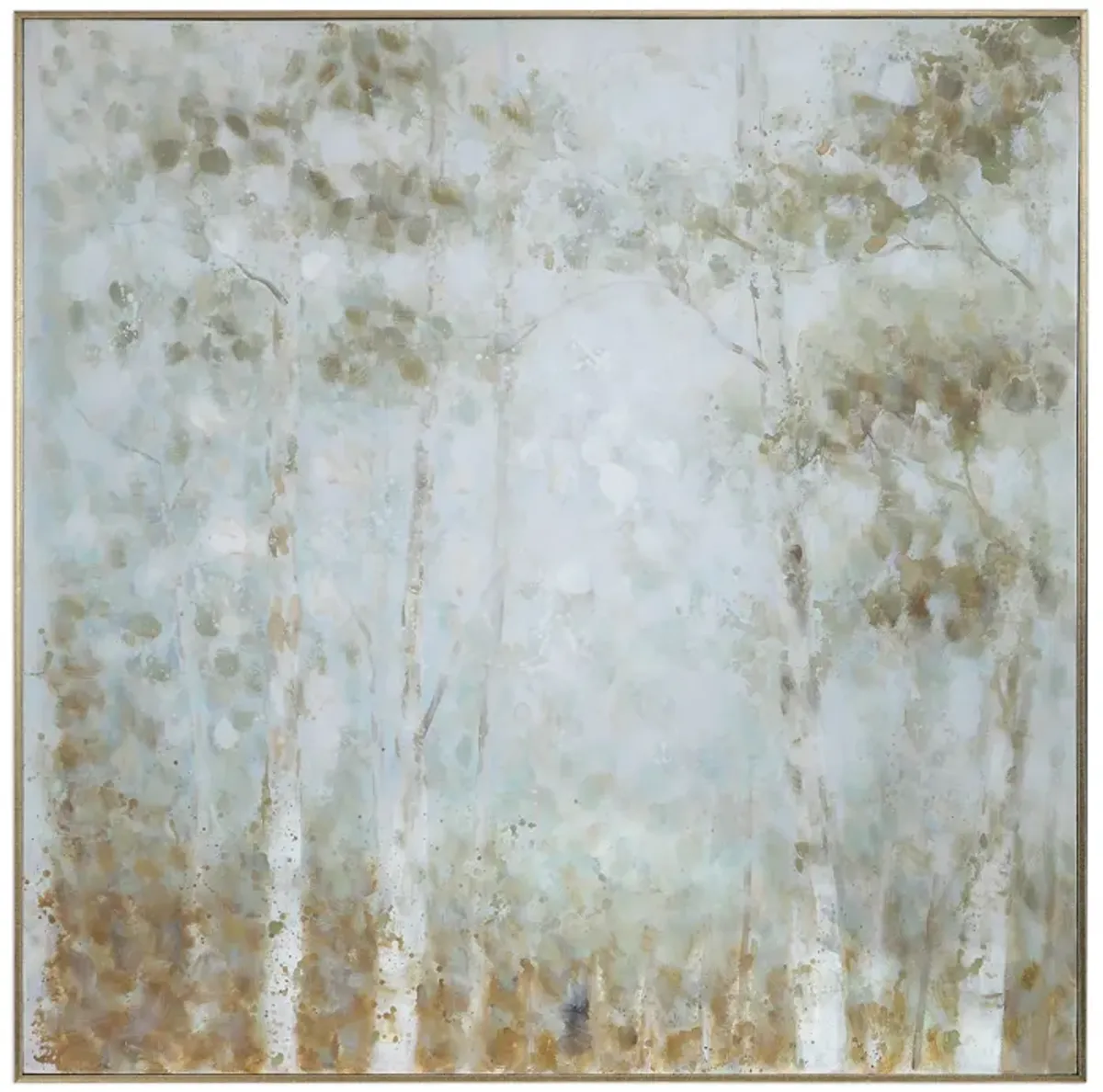 Cotton Woods Hand Painted Canvas
