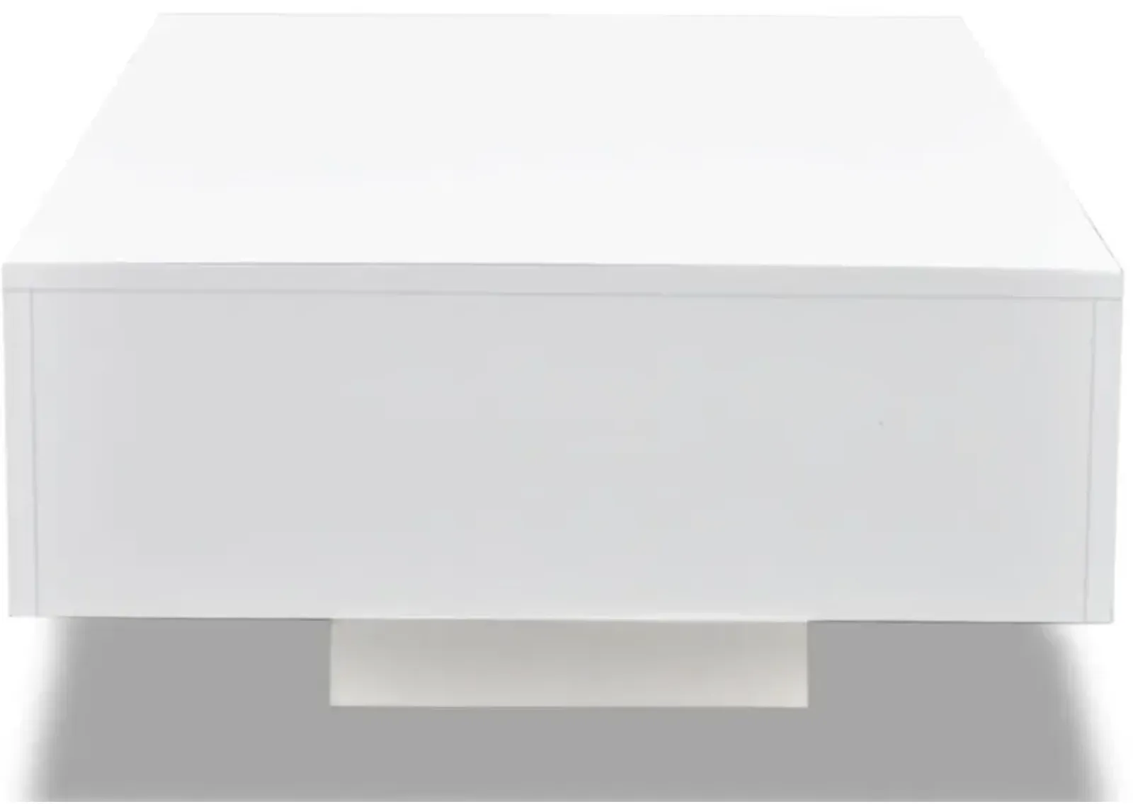 vidaXL Coffee Table High Gloss White