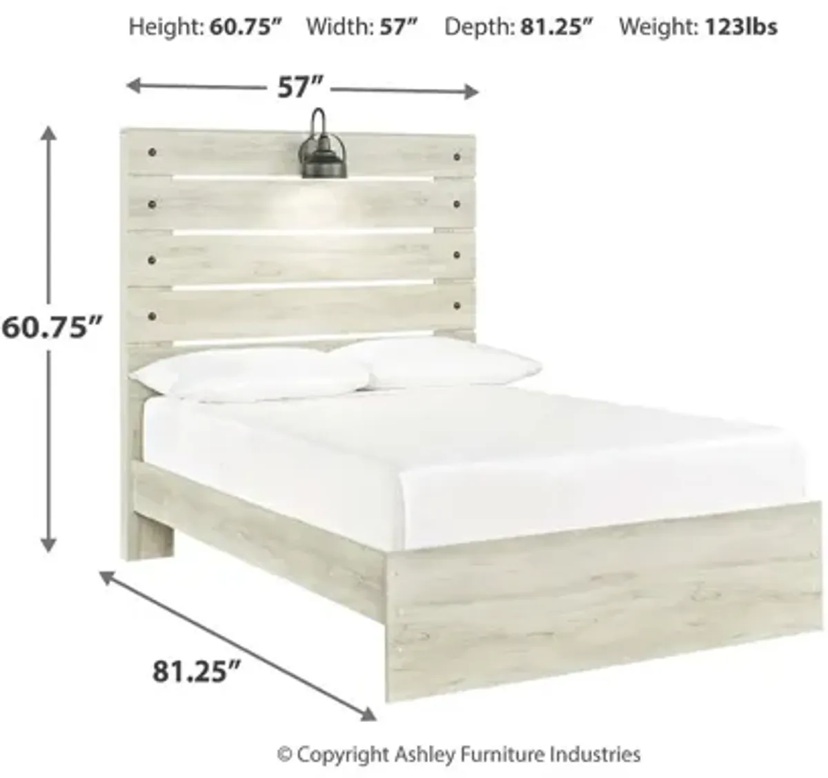 Cambeck Full Panel Bed