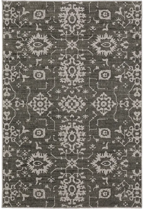 Intrigue 6'7" x 9'6" Grey Rug