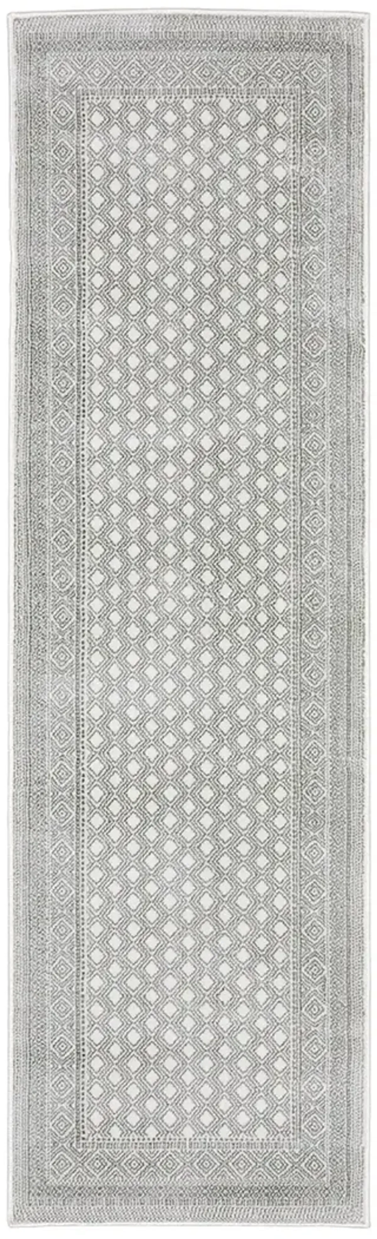 Montecito 2'3" x 7'6" White Rug