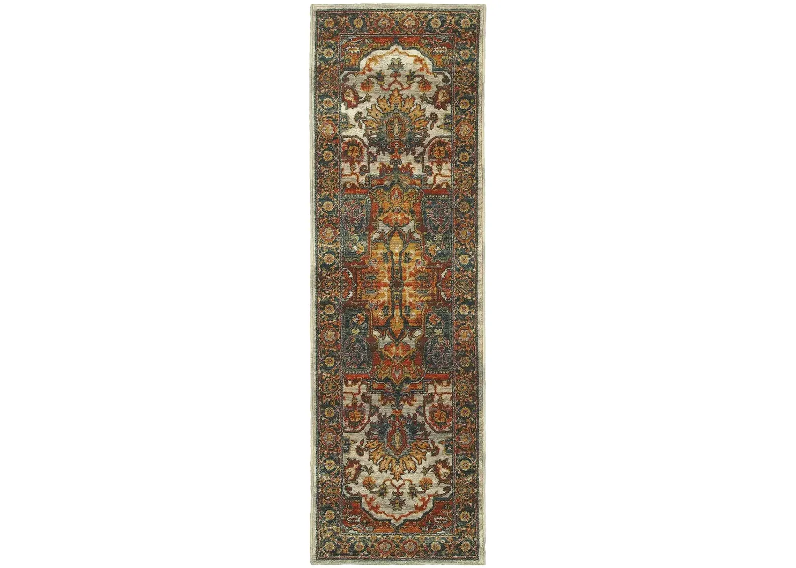 Sedona 2'3" x 7'6" Red Rug