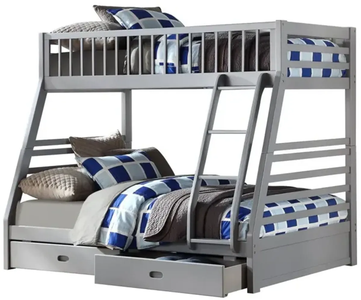 Jason Bunk Bed (Twin/Full & Storage)