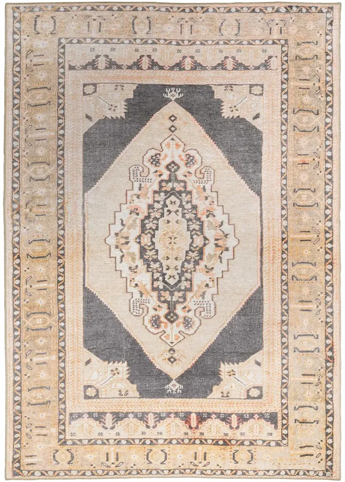 Sofia 5'3" x 7'6" Gold Rug