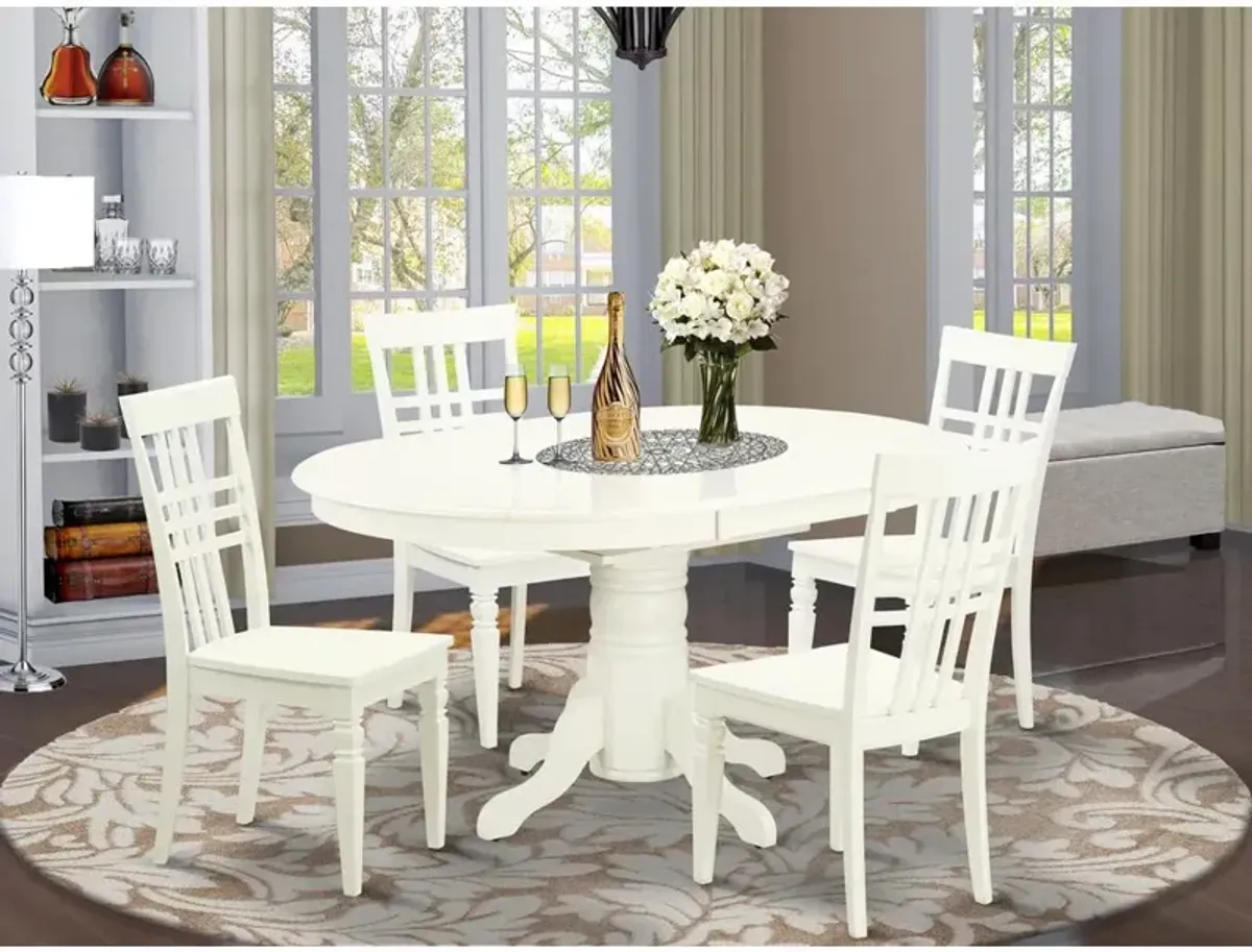 Dining Room Set Linen White