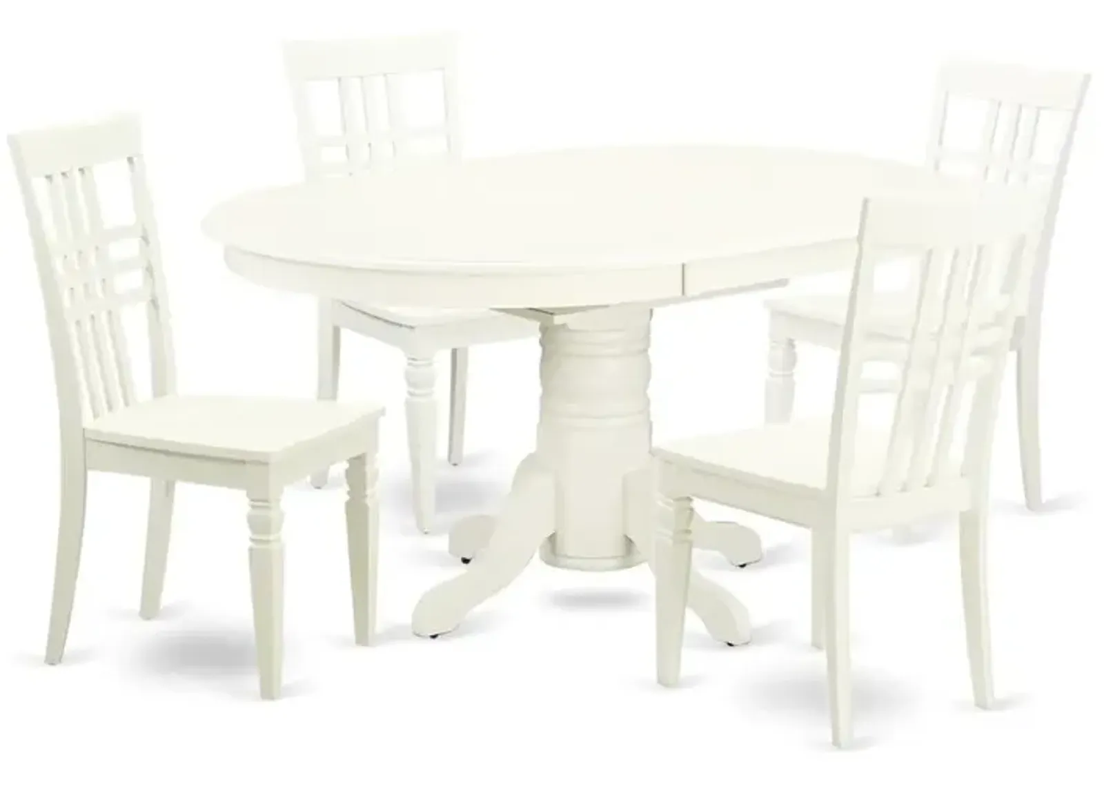 Dining Room Set Linen White