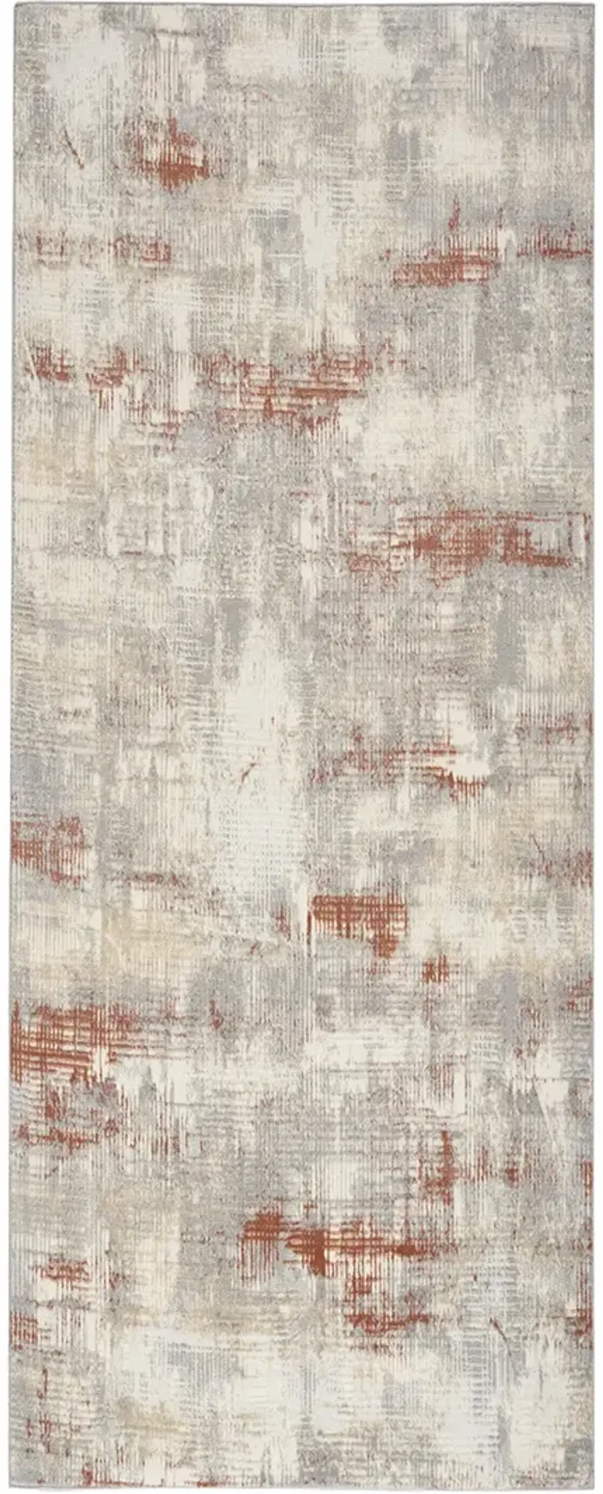 CK950 Rush CK951 Ivory/Multicolor 2'3" x 7'3" Rug