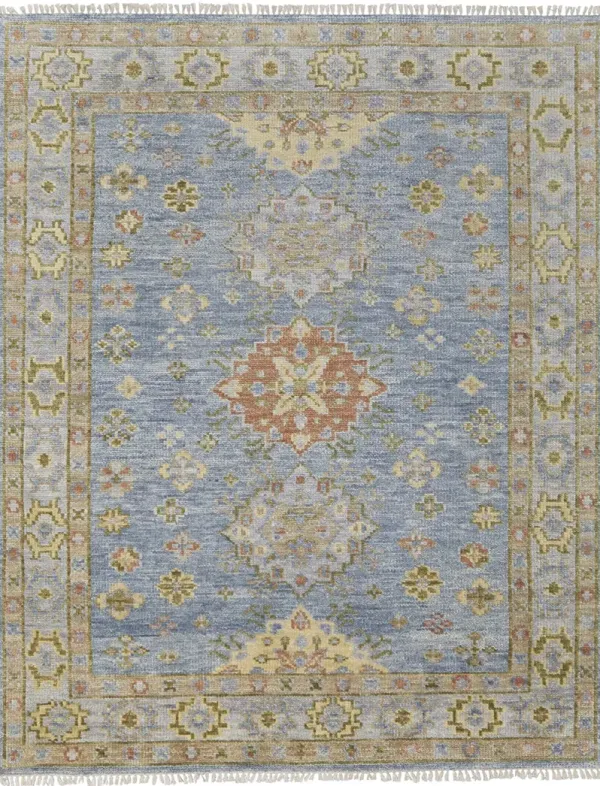 Fillmore 69CIF 2' x 3' Blue/Green/Yellow Rug