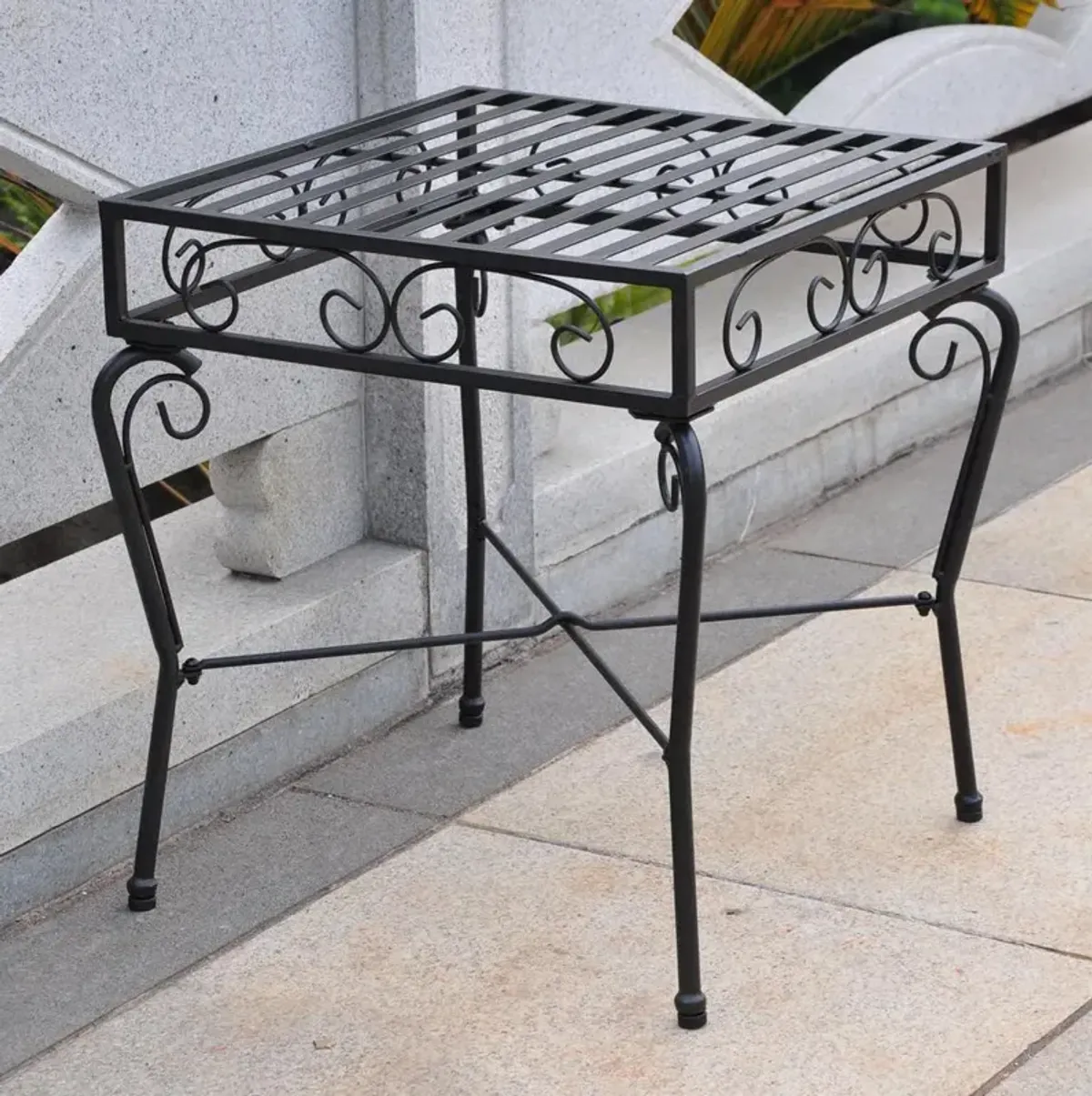 Tropico Iron Side Table