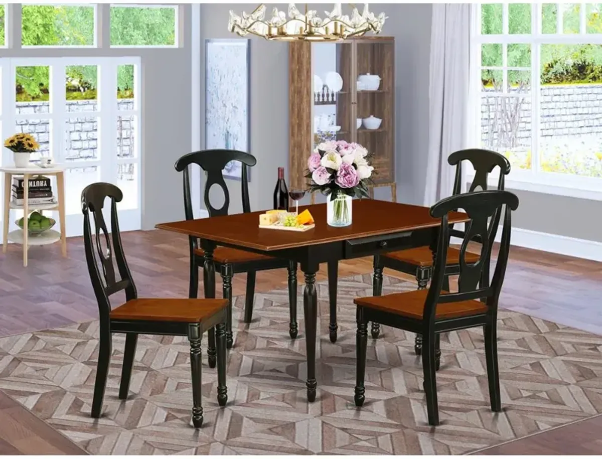 Dining Room Set Black & Cherry