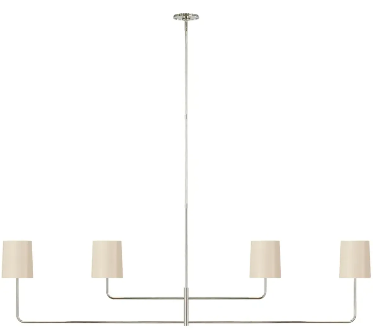 Go Lightly 70" Four Light Chandelier